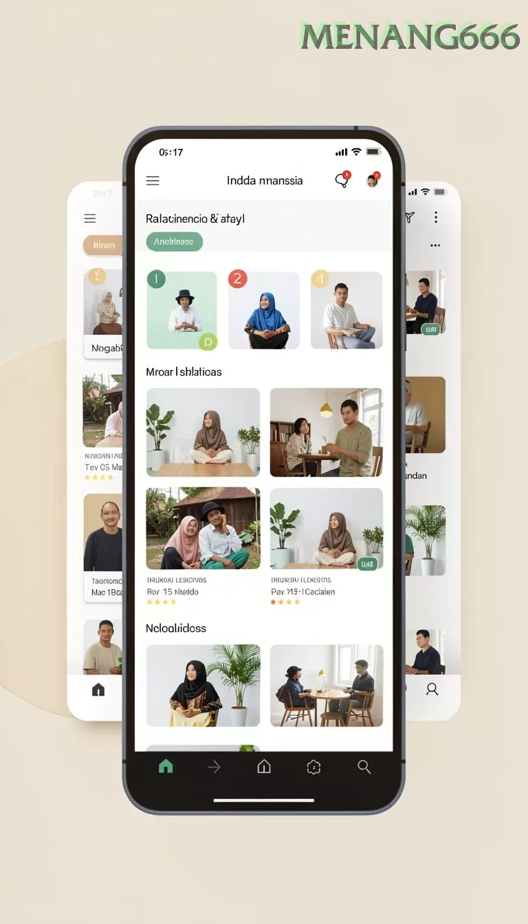 Cuplikan layar 98SPIN — menu navigasi