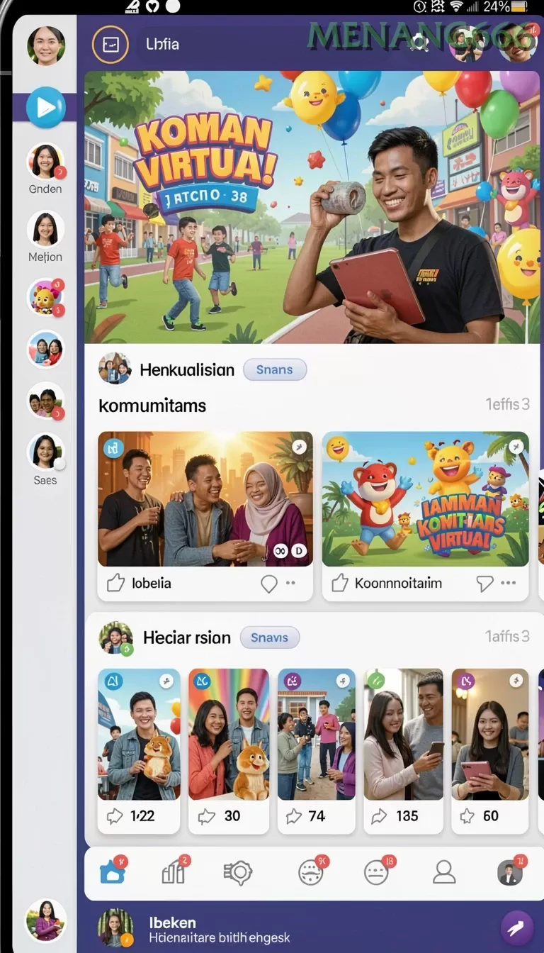 Cuplikan layar JAGOLEDAK — pengaturan akun