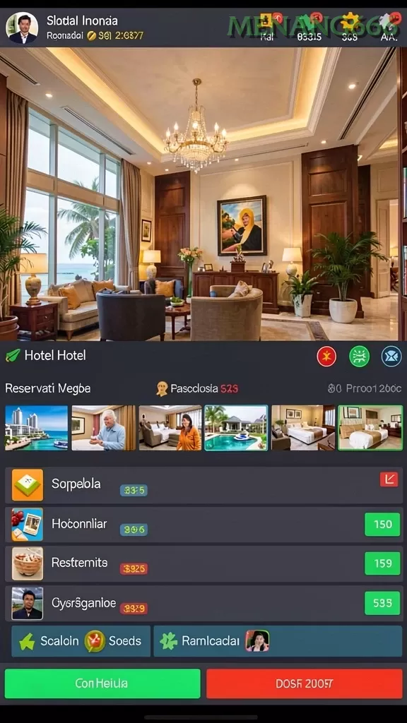 Cuplikan layar ANGSA4D — aktivitas